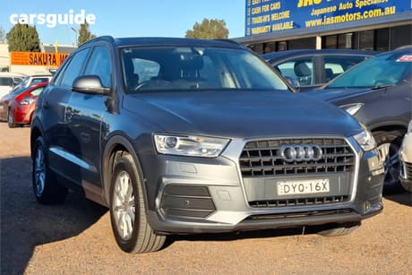 Grey 2018 Audi Q3 Wagon 1.4 Tfsi (110Kw)
