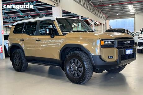 Beige 2024 Toyota Landcruiser Prado Wagon Altitude