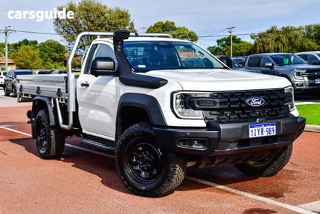 White 2025 Ford RANGER SUPER DUTY Ute Tray 4X4