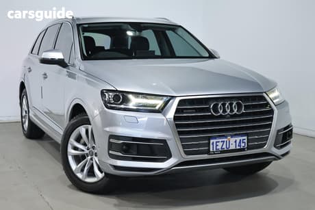 Silver 2016 Audi Q7 Wagon 3.0 Tdi Quattro