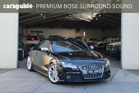 Black 2008 Audi TT Coupe 8J 4WD