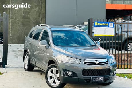 Grey 2011 Holden Captiva Wagon 7 Cx (4X4)