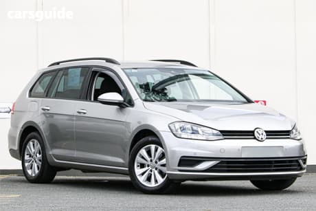 Silver 2019 Volkswagen Golf Wagon 110 Tsi Trendline