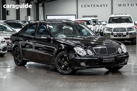 Black 2003 Mercedes-Benz E500 Sedan Elegance