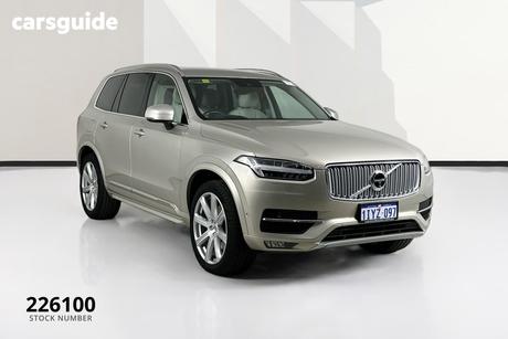 Beige 2018 Volvo XC90 Wagon D5 Inscription
