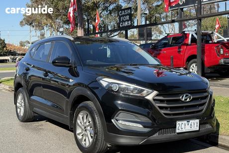 Black 2016 Hyundai Tucson Wagon Active (Fwd)
