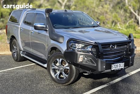 Silver 2023 Mazda BT-50 Dual Cab Pick-up Gt (4X4)