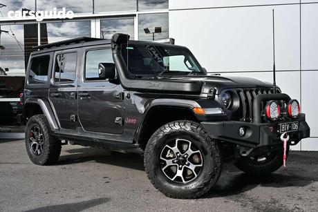Black 2020 Jeep Wrangler Unlimited Hardtop Rubicon (4X4)
