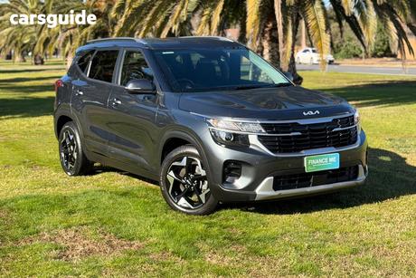 Grey 2023 Kia Seltos Wagon Sport+ (Awd)