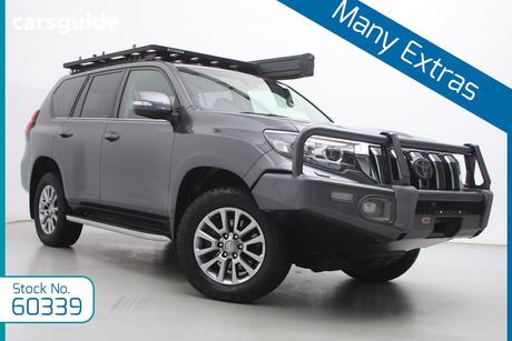 Grey 2018 Toyota Landcruiser Prado Wagon Kakadu (4X4)