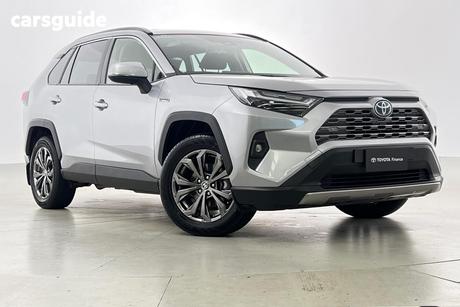 Silver 2023 Toyota RAV4 Wagon Gxl (2Wd) Hybrid