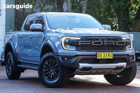 Grey 2025 Ford Ranger Double Cab Pick Up Raptor 3.0 (4X4)