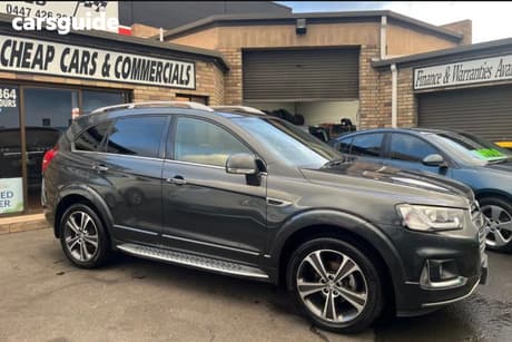 Grey 2018 Holden Captiva Wagon 7 Ltz (Awd)