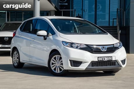 White 2014 Honda Jazz Hatchback Vti