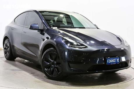 Grey 2024 Tesla Model Y Wagon Rear-Wheel Drive