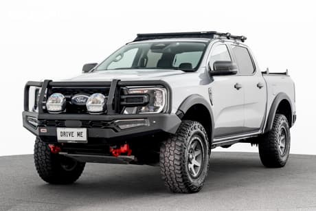 Silver 2022 Ford Ranger Double Cab Pick Up Sport 3.0 (4X4)