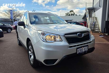 White 2014 Subaru Forester Wagon 2.5I