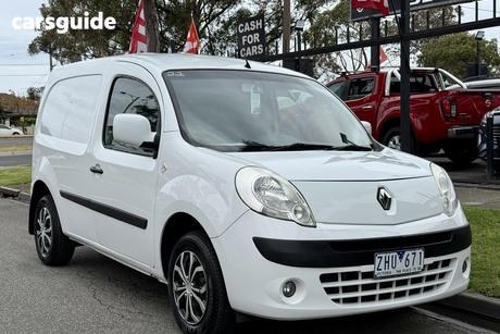White 2012 Renault Kangoo Van 1.6