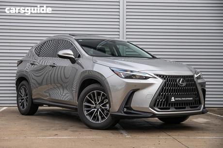 Silver 2023 Lexus NX350H Wagon Luxury Hybrid Awd
