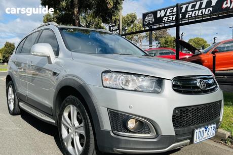 Silver 2014 Holden Captiva Wagon 7 Ltz (4X4)