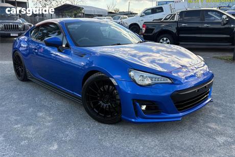 Blue 2018 Subaru BRZ Coupe