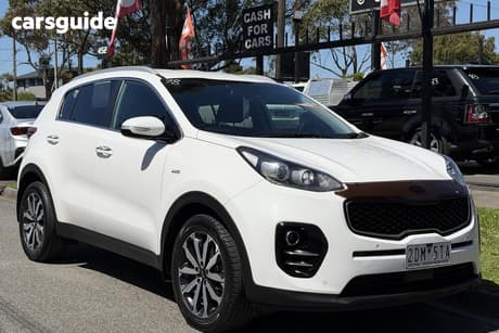 White 2018 Kia Sportage Wagon Sli (Awd)