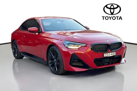 Red 2023 BMW 220I Coupe M Sport