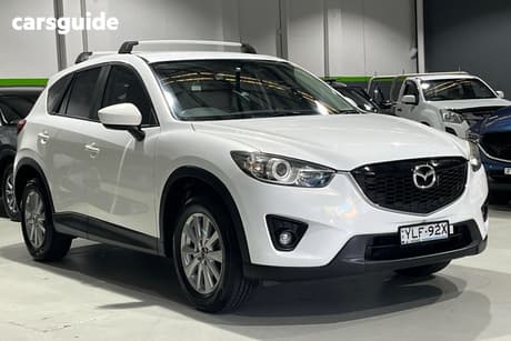 White 2014 Mazda CX-5 Wagon Maxx Sport (4X2)