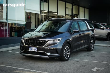 Grey 2022 Kia Carnival Wagon Si