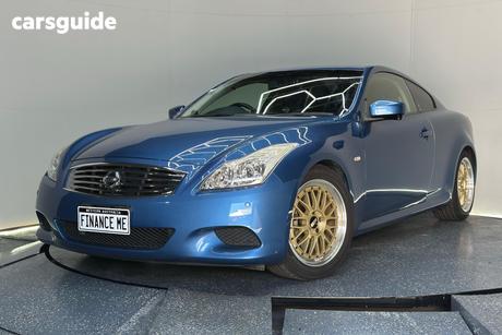 Blue 2013 Nissan Skyline Coupe 370GT 2DR COUPE 7SP AUTO 3.5I