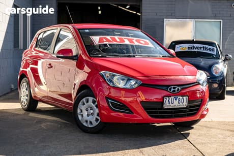 Red 2012 Hyundai I20 Hatchback Active