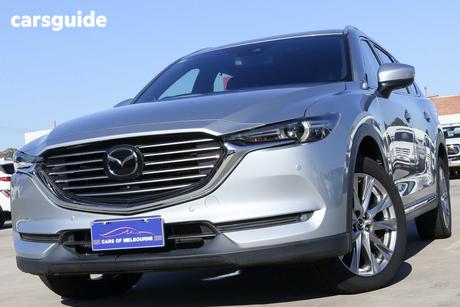 Silver 2019 Mazda CX-8 Wagon Asaki (Awd)