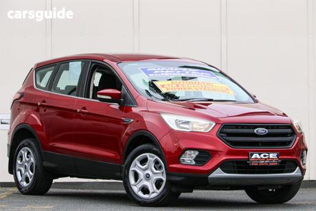 Red 2018 Ford Escape Wagon Ambiente (Fwd)