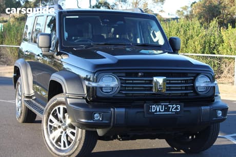 Black 2025 GWM Tank 300 Wagon Ultra Diesel