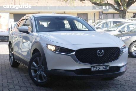 White 2025 Mazda CX-30 Wagon G25 Touring (Fwd)