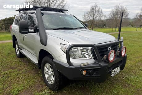 Silver 2015 Toyota Landcruiser Wagon Gxl (4X4)