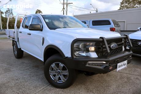 White 2022 Ford Ranger Double Cab Chassis Xl 2.0 (4X4)