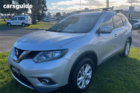 Silver 2014 Nissan X-Trail Wagon St-L (Fwd)