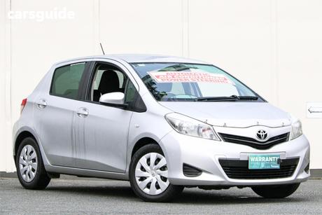Silver 2011 Toyota Yaris Hatchback Yrs