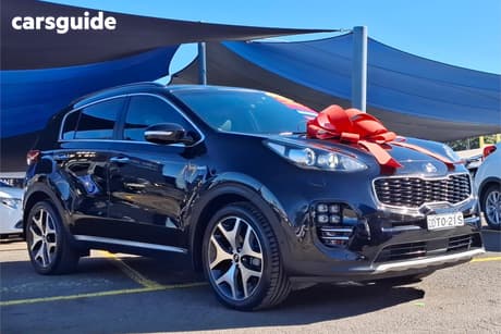 Black 2018 Kia Sportage Wagon Gt-Line (Awd)