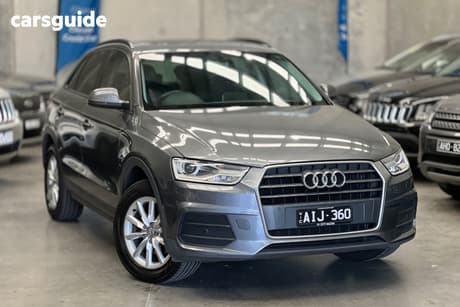 Grey 2016 Audi Q3 Wagon 1.4 Tfsi (110Kw)