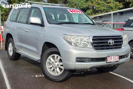 Silver 2011 Toyota Landcruiser Wagon Gxl (4X4)