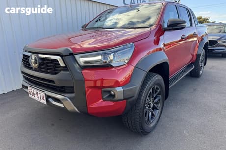 Red 2024 Toyota Hilux Double Cab Pick Up Rogue 48V (4X4)