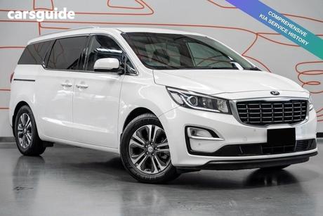 White 2018 Kia Carnival Wagon Sli