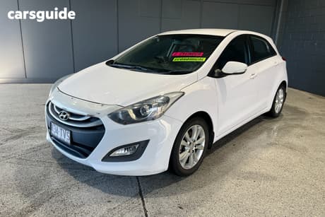 White 2014 Hyundai I30 Hatchback Se