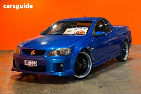 Blue 2008 Holden Commodore Utility Ss-V