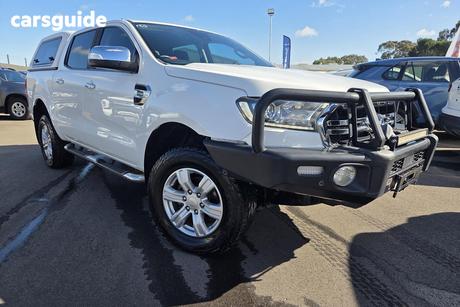 White 2019 Ford Ranger Double Cab Pick Up Xlt 2.0 (4X4)