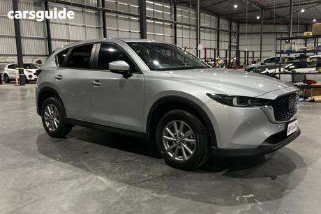 Silver 2022 Mazda CX-5 Wagon Touring (Awd)