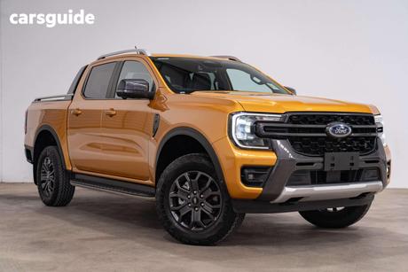 Yellow 2024 Ford Ranger Double Cab Pick Up Wildtrak 3.0 (4X4)