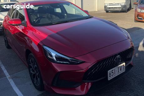 Red 2023 MG MG5 Sedan Vibe